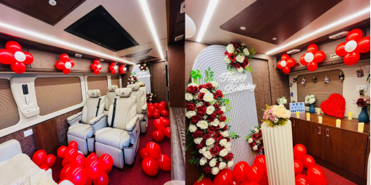 Luxury Caravan Rental in Hyderabad | ShowCity Party & Family Caravans